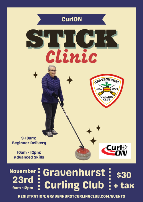 CurlOn Clinic: Stick Curling