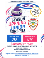 North Central Ontario's Season Opening Junior Bonspiel